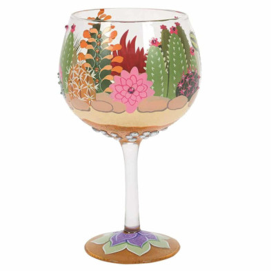 Imagen copa gin tonic desert terrarium lolita
