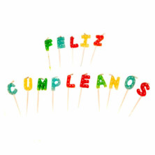 VELA FELIZ CUMPLEAÑOS PASTEL