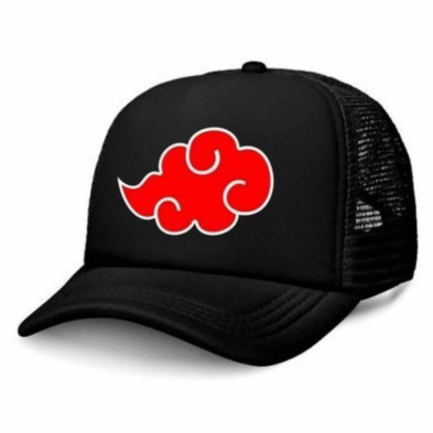 Imagen gorra naruto akatsuki bordada talla 56-58 Imagen gorra naruto akatsuki bordada talla 56-58