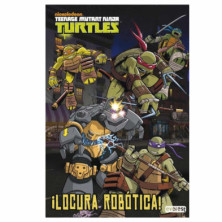 Imagen teenage mutant ninja turtles -  ¡locura robótica!