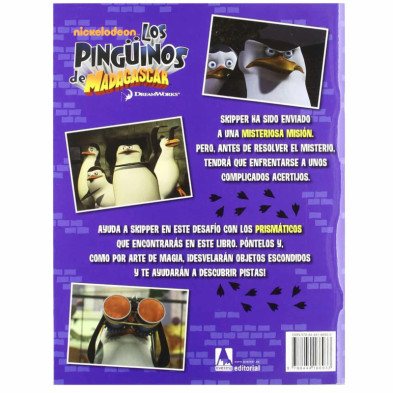 imagen 1 de los pinguinos de madagascar. el libro de las imáge