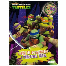 TEENAGE MUTAT NINJA TURTLES LIBRO DE ACTIVIDADES