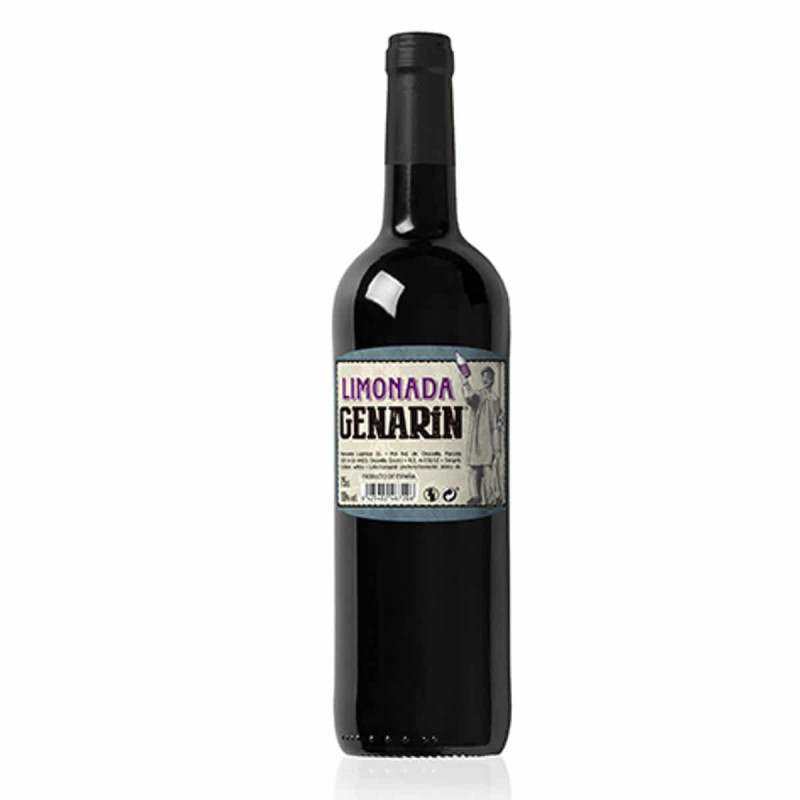 Imagen botella limonada genarin 75cl