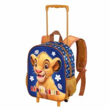 imagen 1 de mochila trolley el rey león 3d 34cm
