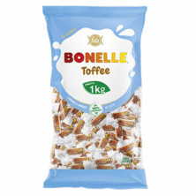 imagen 1 de bonelle toffe leche bolsa 1kg
