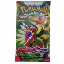 SOBRE 10 CARTAS POKÉMON ESCARLATA Y PÚRPURA