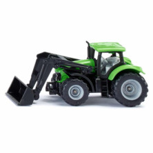 Imagen tractor deutz fahr con cargador frontal  93x35x42m