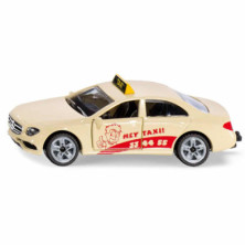 COCHE DE JUGUETE TAXI MERCEDES-BENZ E-CLASS SIKU 1:50 CON PUERTAS