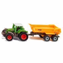 Imagen tractor fendt con volquete  160x38x42mm