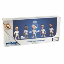 Imagen figuras minix pack 5 jugadores real madrid
