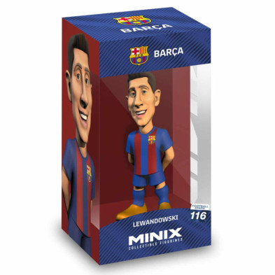 imagen 1 de figuras minix lewandowski fcb 12cm