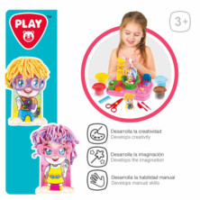 imagen 1 de set plastilina peluqueria