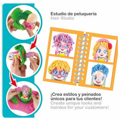 imagen 2 de set plastilina peluqueria