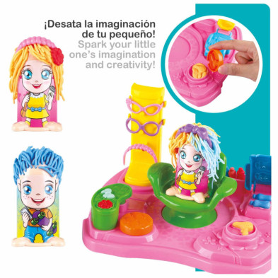 imagen 3 de set plastilina peluqueria
