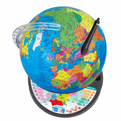 imagen 3 de globo terráqueo interactivo con luz clementoni
