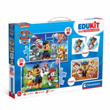 KIT EDUCATIVO 4 EN 1 CON PAW PATROL