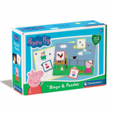 Imagen juego educativo bingo peppa pig clementoni
