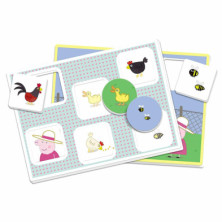 imagen 2 de juego educativo bingo peppa pig clementoni