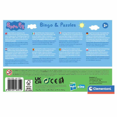 imagen 3 de juego educativo bingo peppa pig clementoni