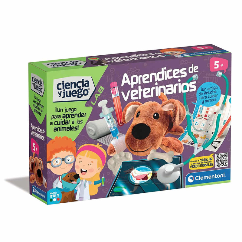 Imagen juego educativo kit veterinario clementoni