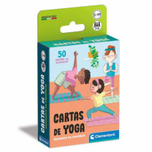 JUEGO BARAJA DE CARTAS DE YOGA CLEMENTONI