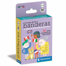 JUEGO BARAJA DE CARTAS DE LAS BANDERAS CLEMENTONI