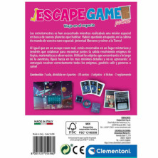 imagen 1 de juego de cartas viaje en el espacio - escape game