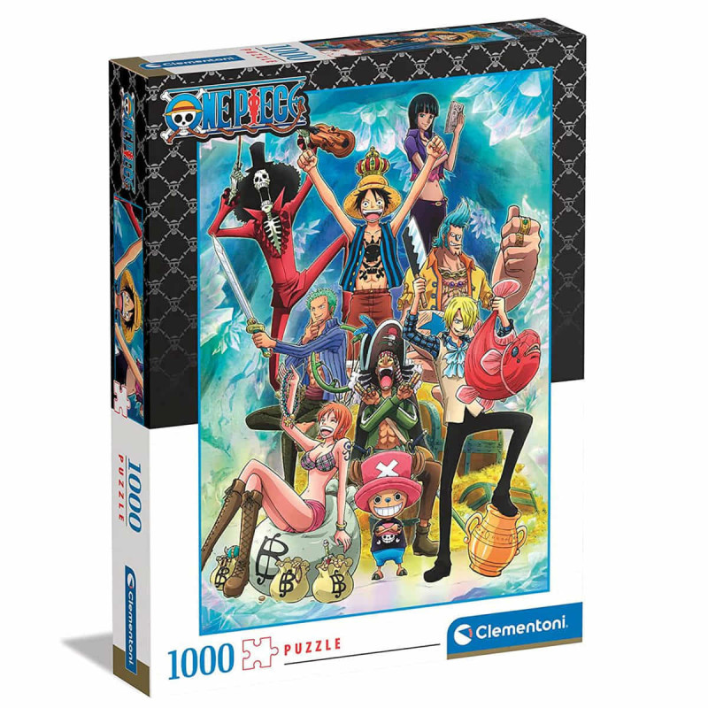 Imagen puzzle anime one piece de 1000 piezas clementoni