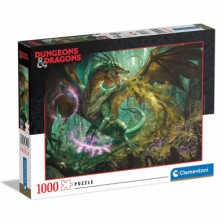 Imagen puzzle dragones y mazmorras de 1000 piezas clem