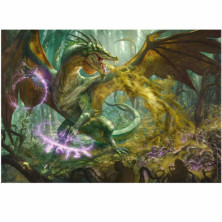 imagen 1 de puzzle dragones y mazmorras de 1000 piezas clem
