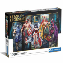 Imagen puzzle league of legends de 1000 piezas clem