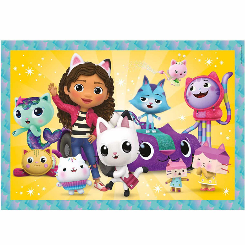 Puzzle Gabbys Dollhouse Maxi 24 Piezas | Aventuras Encantadoras para ...
