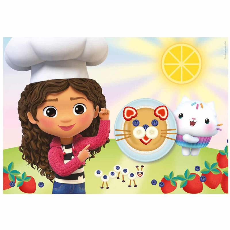 Puzzle Gabbys Dollhouse 3x48 Piezas | Triple Diversión para Niños ...