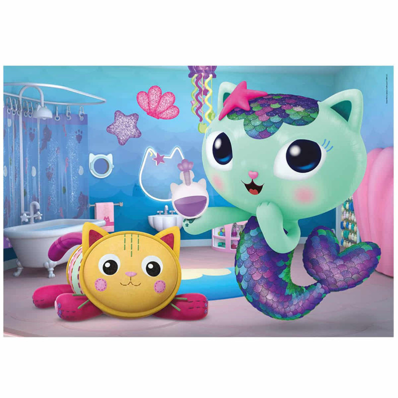 Puzzle Gabbys Dollhouse 3x48 Piezas | Triple Diversión Infantil ...