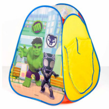imagen 2 de tienda de campaña infantil spiderman 75x75x90cm