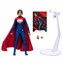 imagen 2 de supergirl dc multiverse 17cm mcfarlane - the flash