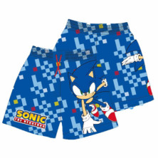 Imagen bañador niño sonic  4-5 años