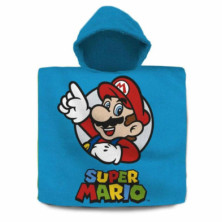 PONCHO ALGODÓN SUPER MARIO BROS