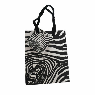 imagen 1 de bolsa lux l zebra 11x6x13