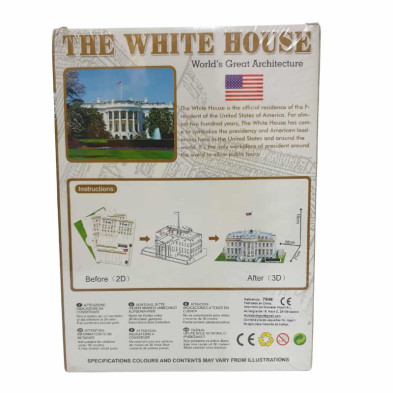 imagen 1 de puzzle white house