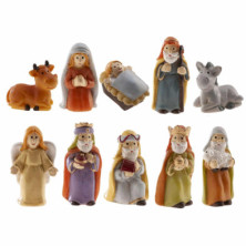 FIGURAS DE BELEN RESINA 3-3,5CM 100 UNIDADES