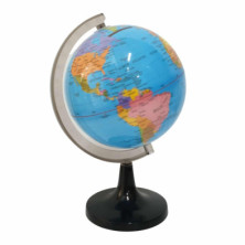 HUCHA ATLAS 14CM - GLOBO TERRÁQUEO MAR AZUL