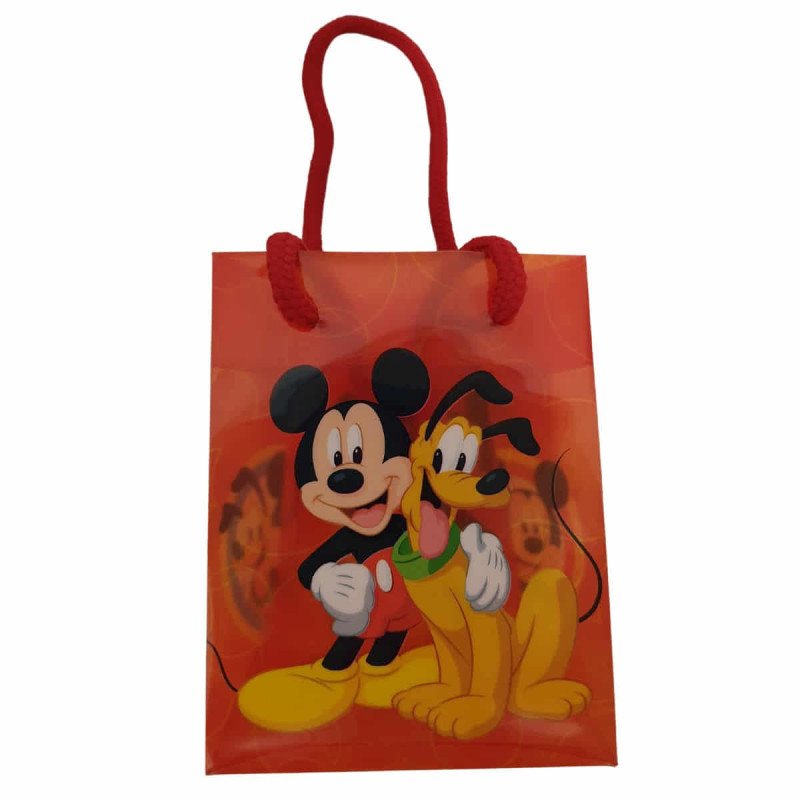 24 Mickey Minnie Mouse Bolsas De Papel Para Dulces Con Pegatinas