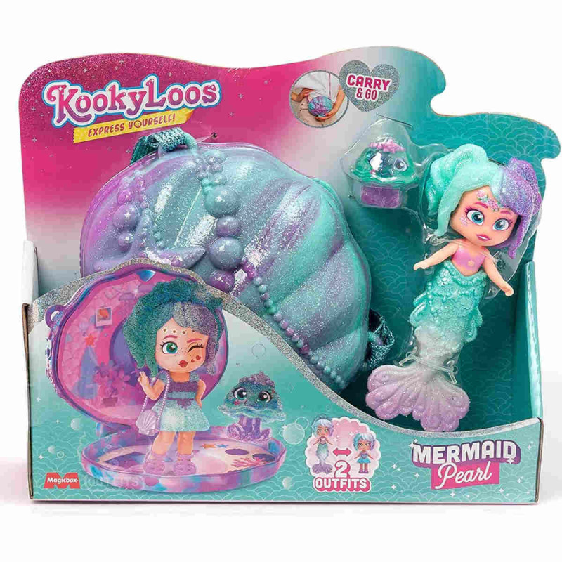 KOOKYLOOS MERMAID SYRENKA PEARL - Zabawki Nino - e-Sklep z zabawkami w Bochni