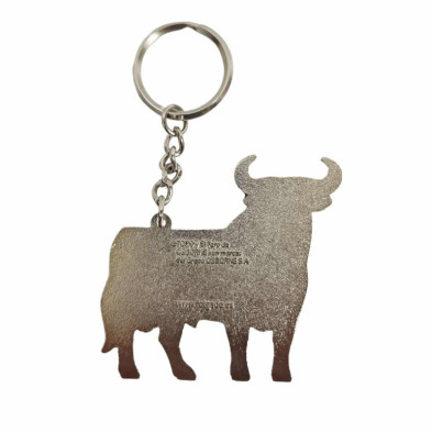 imagen 1 de llavero osborne diseño toro niquelado imit