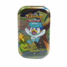 JUEGO DE CARTAS COLECCIONABLE POKÉMON MINI LATA AMIGOS DE PALDEA QUAXLY