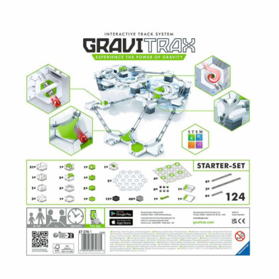 imagen 1 de gravitrax stater set metalic box edición limitada