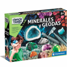Imagen juego educativo minerales y geodas clementoni