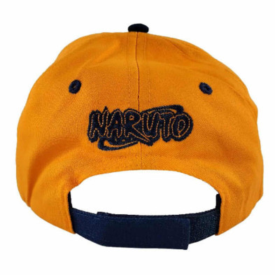 imagen 1 de gorra naruto beisbol logo naranja/azul adulto