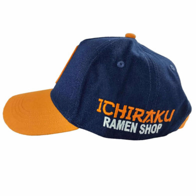 imagen 2 de gorra naruto beisbol ramen azul/naranja adulto